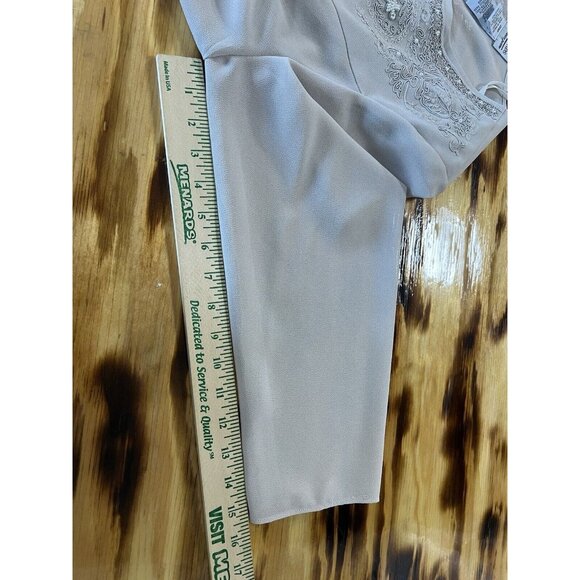 R&M Richards Blouse Women’s‎ 20WP Embossed Beaded Vintage Formal Wedding Classic - Picture 6 of 13